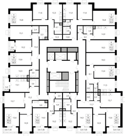 49,5 м², 2-комнатная квартира 19 552 500 ₽ - изображение 70