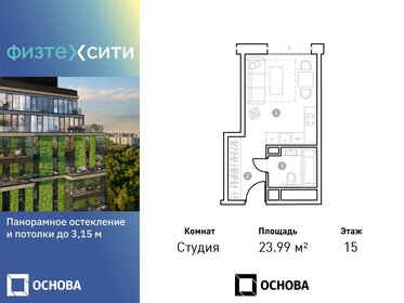 23,7 м², квартира-студия 7 100 000 ₽ - изображение 19