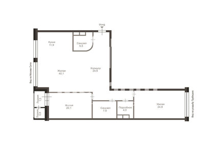 Квартира 139 м², 3-комнатная - изображение 1