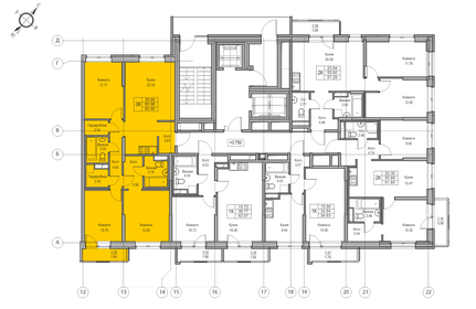 Квартира 81 м², 3-комнатная - изображение 2