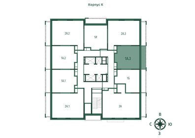 Квартира 39,4 м², 1-комнатная - изображение 2