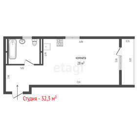 Квартира 32,3 м², студия - изображение 2