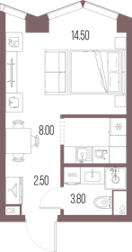 28,8 м², квартира-студия 14 472 000 ₽ - изображение 62