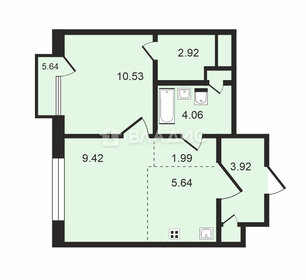 69,1 м², 2-комнатная квартира 23 950 000 ₽ - изображение 130