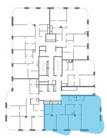 159,9 м², 3-комнатная квартира 76 752 000 ₽ - изображение 155