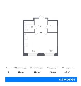 33,1 м², 1-комнатная квартира 10 530 063 ₽ - изображение 11