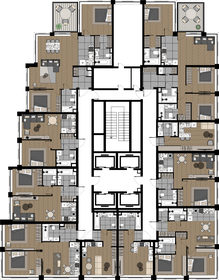 45 м², 2-комнатная квартира 25 500 000 ₽ - изображение 119
