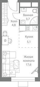 23 м², квартира-студия 8 300 000 ₽ - изображение 139