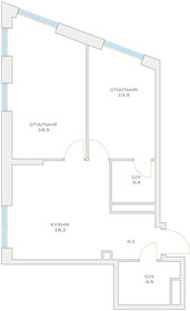 38,8 м², 1-комнатная квартира 9 800 000 ₽ - изображение 71
