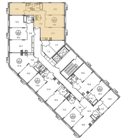 79,4 м², 3-комнатная квартира 23 600 000 ₽ - изображение 99