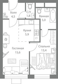 47,2 м², 2-комнатная квартира 14 913 430 ₽ - изображение 68