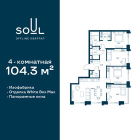143 м², 4-комнатные апартаменты 96 000 000 ₽ - изображение 158