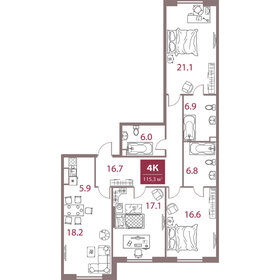 150 м², 5-комнатная квартира 52 500 000 ₽ - изображение 20