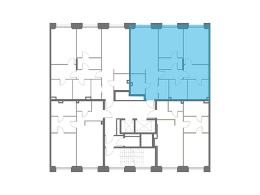 123,7 м², 3-комнатная квартира 68 000 000 ₽ - изображение 137