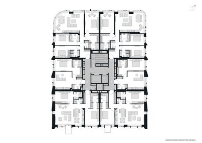 84,5 м², 3-комнатные апартаменты 70 000 000 ₽ - изображение 129