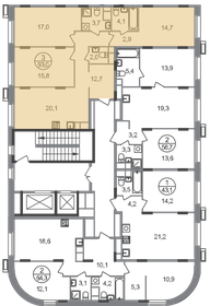 79,4 м², 3-комнатная квартира 23 600 000 ₽ - изображение 106