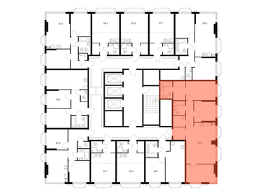 75,2 м², 3-комнатная квартира 25 000 000 ₽ - изображение 2