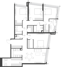 Квартира 161,3 м², 4-комнатная - изображение 2