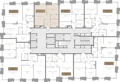 75 м², 1-комнатная квартира 83 344 368 ₽ - изображение 162