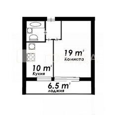 Квартира 37 м², 1-комнатная - изображение 5