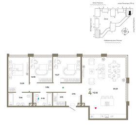 129,4 м², 4-комнатная квартира 67 000 000 ₽ - изображение 132