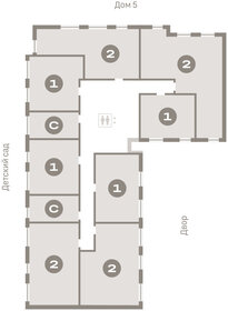 Квартира 59,9 м², 2-комнатная - изображение 2