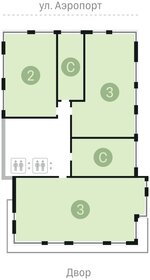 59,6 м², 1-комнатная квартира 9 330 000 ₽ - изображение 19