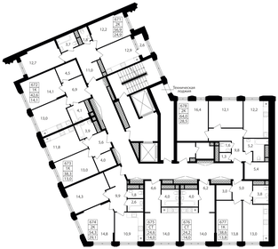 20 м², квартира-студия 7 100 000 ₽ - изображение 137