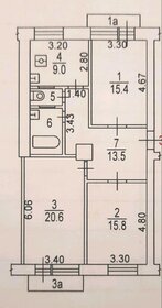 86,4 м², 3-комнатные апартаменты 28 771 200 ₽ - изображение 102