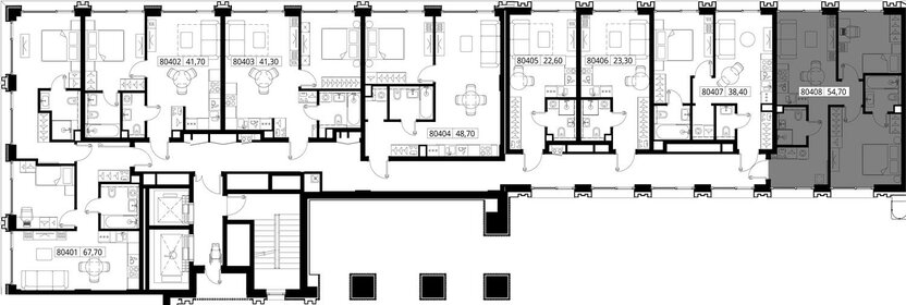 37,7 м², 2-комнатная квартира 15 900 000 ₽ - изображение 197