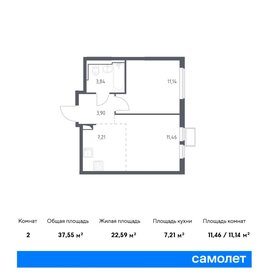 36,2 м², 1-комнатная квартира 8 700 000 ₽ - изображение 76
