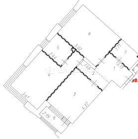 Квартира 73,8 м², 2-комнатная - изображение 1