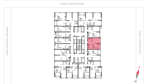 46 м², 1-комнатная квартира 6 990 000 ₽ - изображение 101