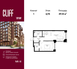 92,7 м², 1-комнатные апартаменты 26 790 300 ₽ - изображение 161