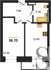 30 м², 1-комнатная квартира 6 450 000 ₽ - изображение 24