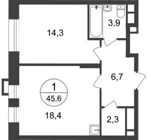37,5 м², 1-комнатная квартира 9 299 999 ₽ - изображение 112