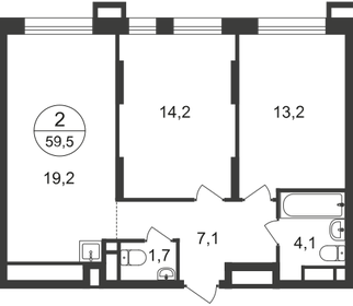 75 м², 2-комнатная квартира 17 750 000 ₽ - изображение 148