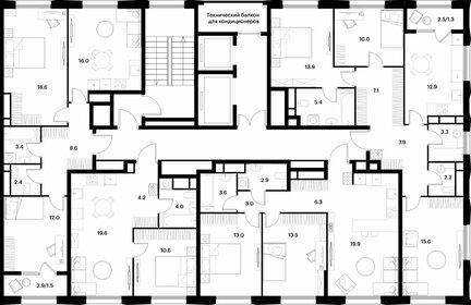 Квартира 62,5 м², 2-комнатная - изображение 1