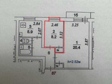9 м², комната - изображение 4