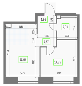 44,1 м², 1-комнатная квартира 22 980 244 ₽ - изображение 91