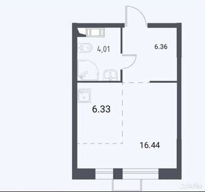 Квартира 34 м², 1-комнатная - изображение 2