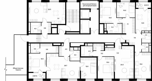 Квартира 35,5 м², студия - изображение 2