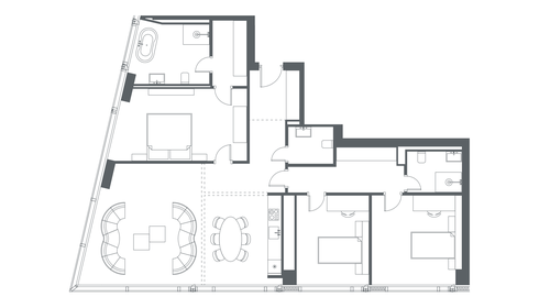 175 м², 4-комнатная квартира 243 000 000 ₽ - изображение 142