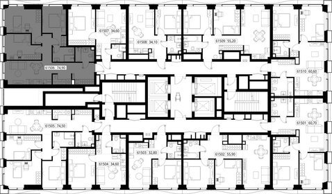 Квартира 74,9 м², 3-комнатная - изображение 2