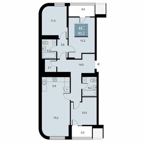 93,9 м², 4-комнатная квартира 13 550 000 ₽ - изображение 71