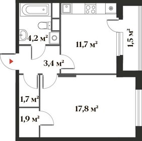 47,9 м², 1-комнатная квартира 8 290 000 ₽ - изображение 126