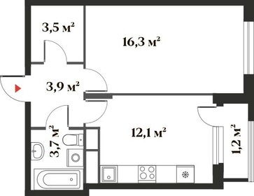 33 м², 1-комнатная квартира 7 940 000 ₽ - изображение 147