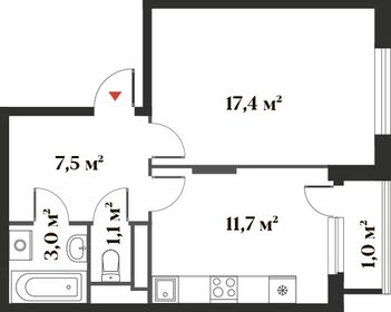 39 м², 1-комнатная квартира 8 300 000 ₽ - изображение 130