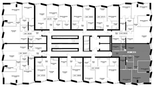 96,2 м², 3-комнатная квартира 41 606 500 ₽ - изображение 32