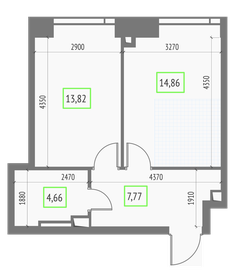 40 м², 1-комнатная квартира 13 500 000 ₽ - изображение 176